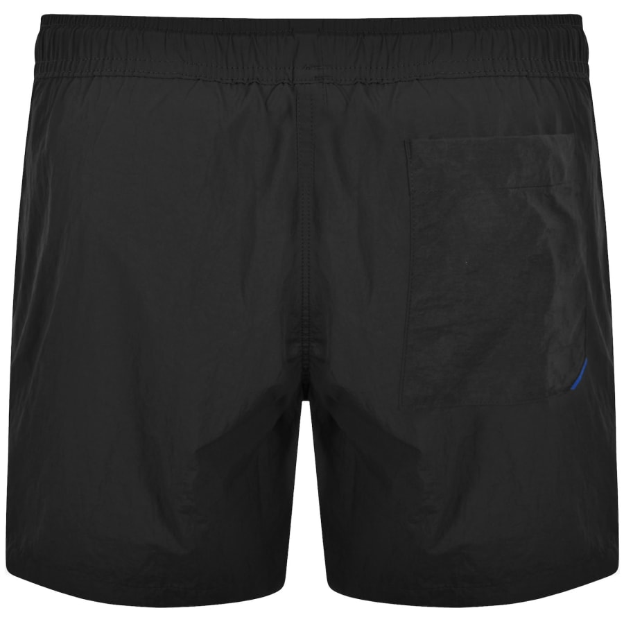 Image number 2 for Hugo Blue Splash Swim Shorts Black