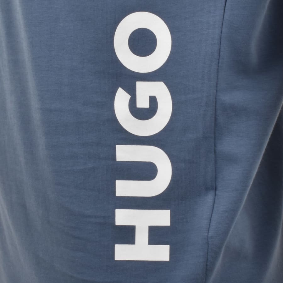 Image number 4 for HUGO Relaxed Sun Protected T Shirt Blue