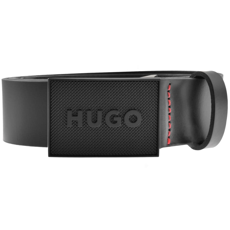 Image number 1 for HUGO Gethon Belt Black