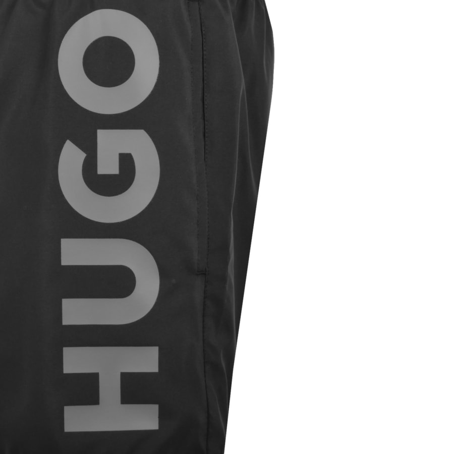 Image number 3 for HUGO ABAS Swim Shorts Black