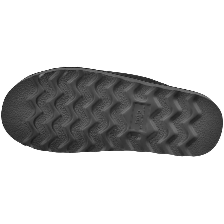 Image number 5 for Ralph Lauren Reade Scuff Slippers Black