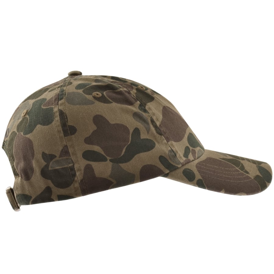 Image number 2 for Ralph Lauren Classic Camo Sports Cap Brown