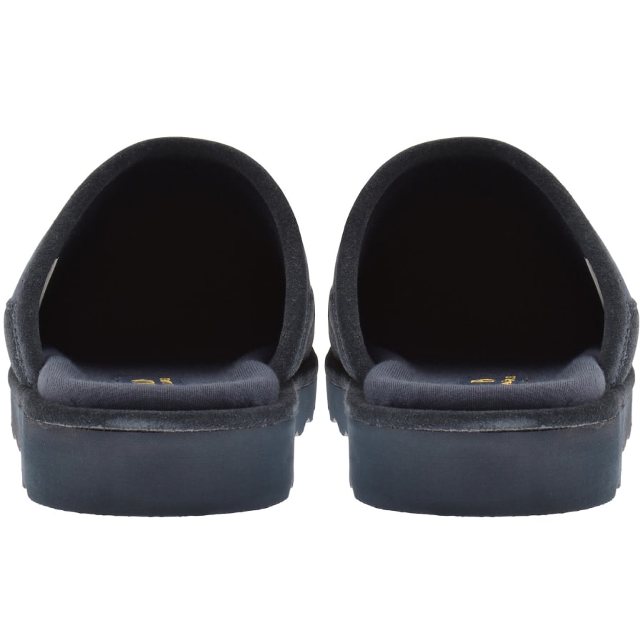 Image number 3 for Ralph Lauren Reade Scuff Slippers Navy