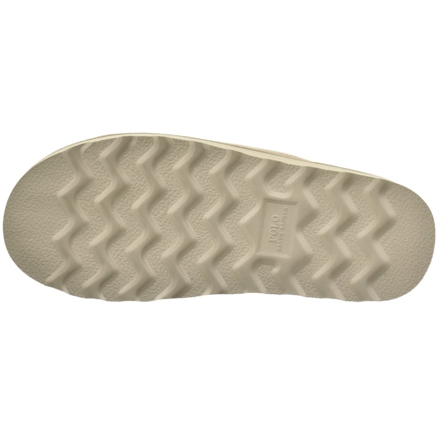Image number 5 for Ralph Lauren Reade Scuff Slippers Beige