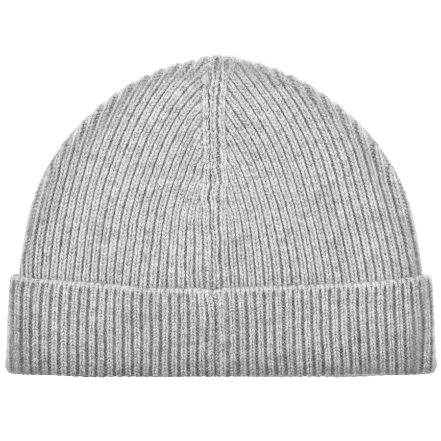 Image number 2 for HUGO Blue Xiav Beanie Hat Grey