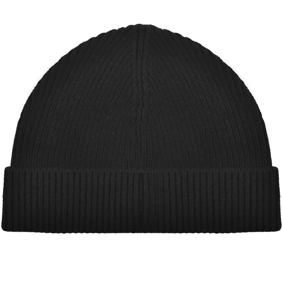 Image number 2 for HUGO Blue Xiav Beanie Hat Black