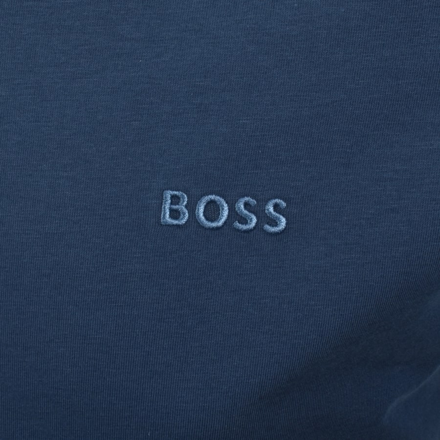 Image number 3 for BOSS Mix And Match Long Sleeve T Shirt Blue