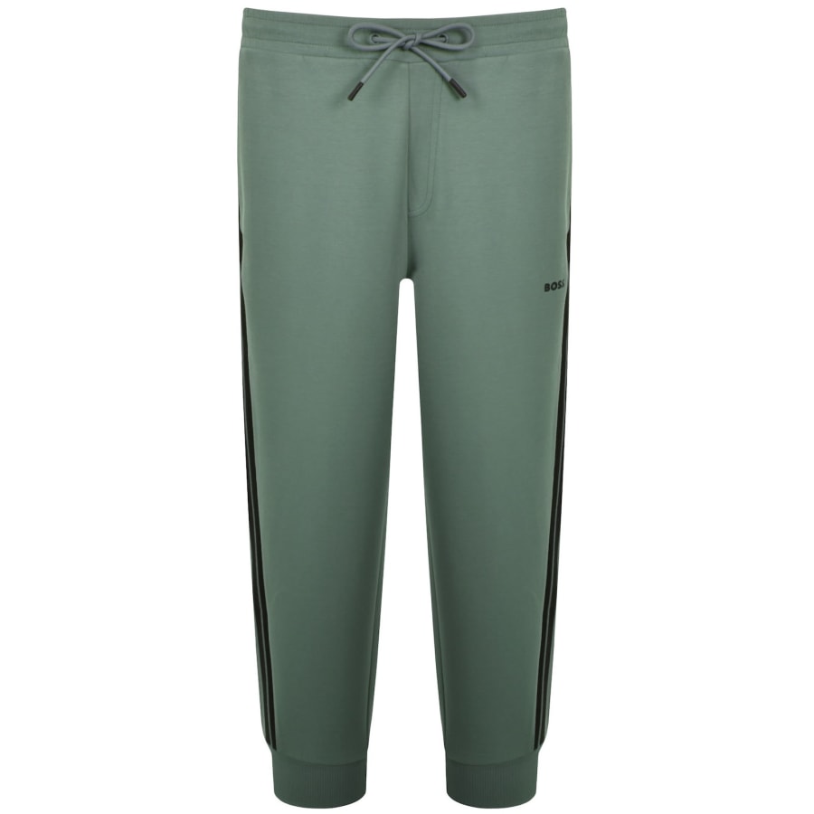 Image number 4 for BOSS Full Zip Tracksuit Set Green