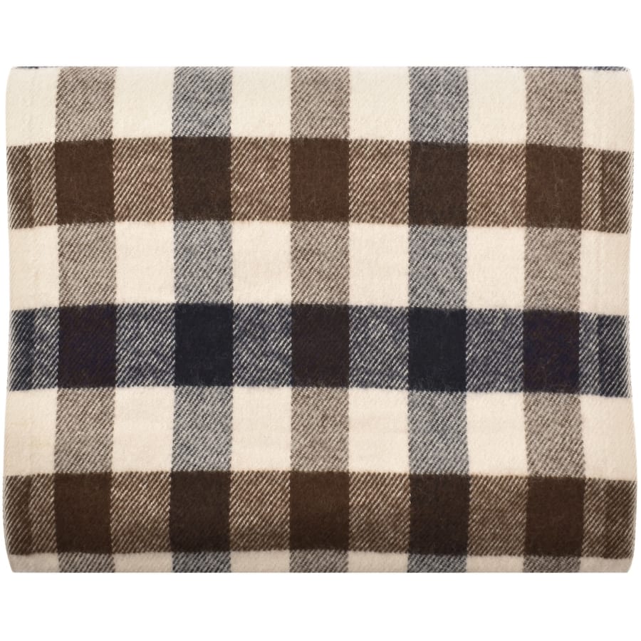 Image number 2 for Aquascutum Club Check Scarf Beige