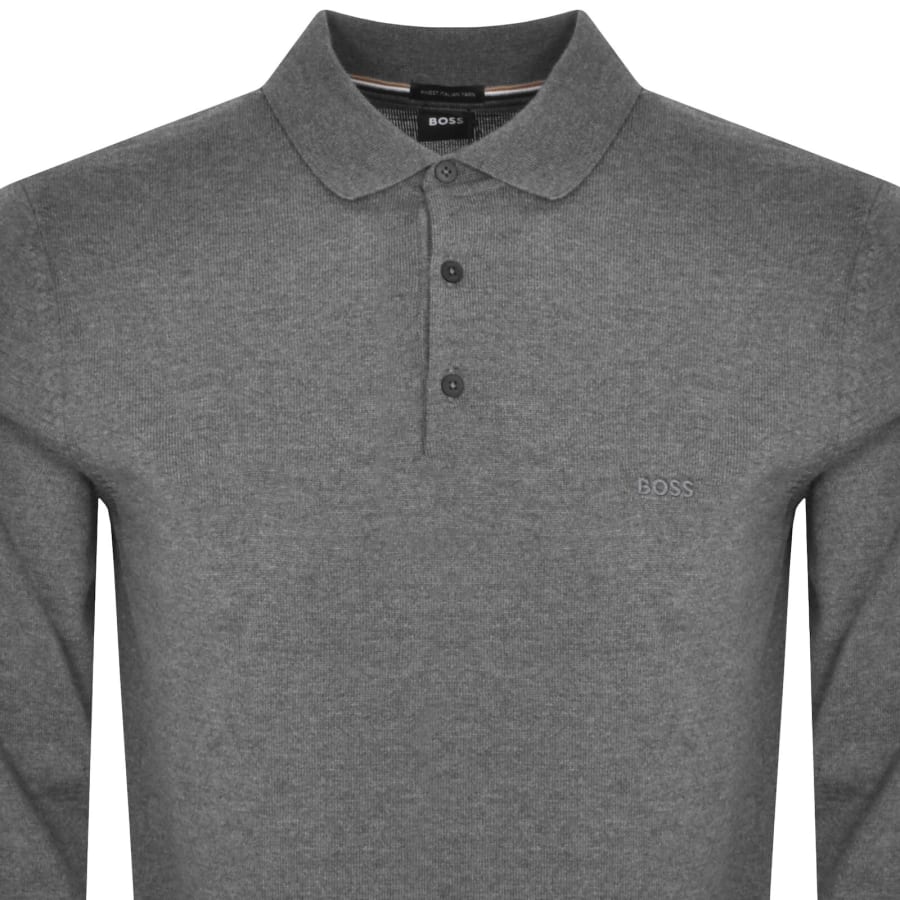 Image number 2 for BOSS Bonno Knit Jumper Grey