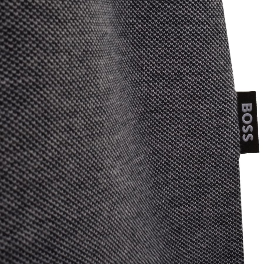 Image number 4 for BOSS Pittman Long Sleeved Polo T Shirt Navy