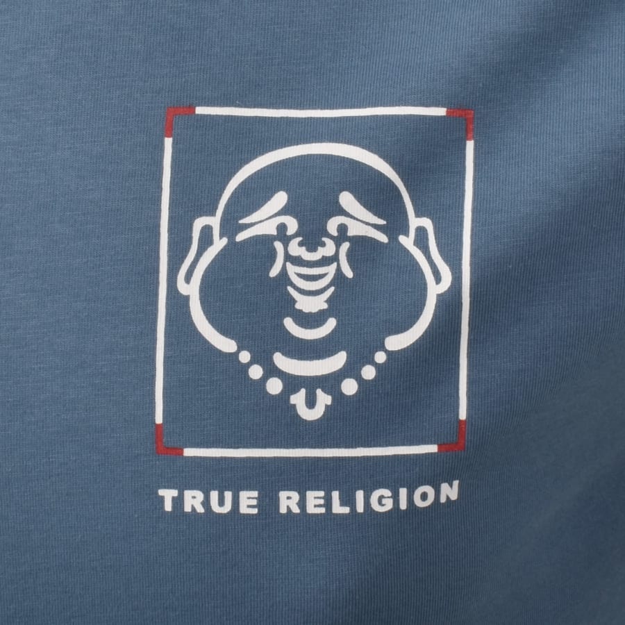 Image number 3 for True Religion TR EMB Quality T Shirt Blue
