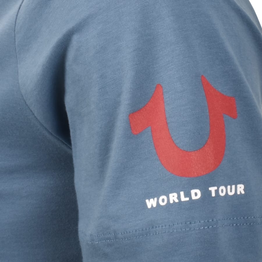 Image number 4 for True Religion TR EMB Quality T Shirt Blue