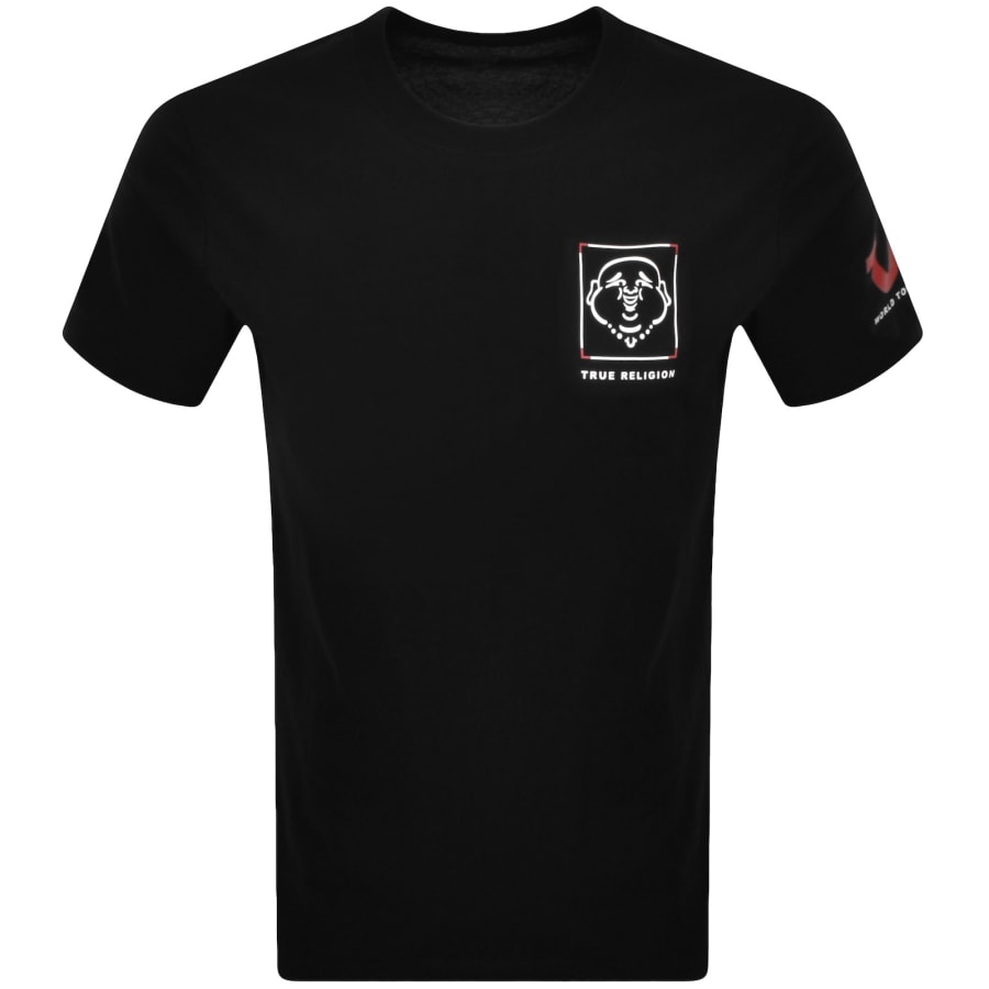 Image number 2 for True Religion TR EMB Quality T Shirt Black