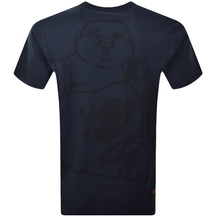 Image number 5 for True Religion Shadow Logo T Shirt Blue