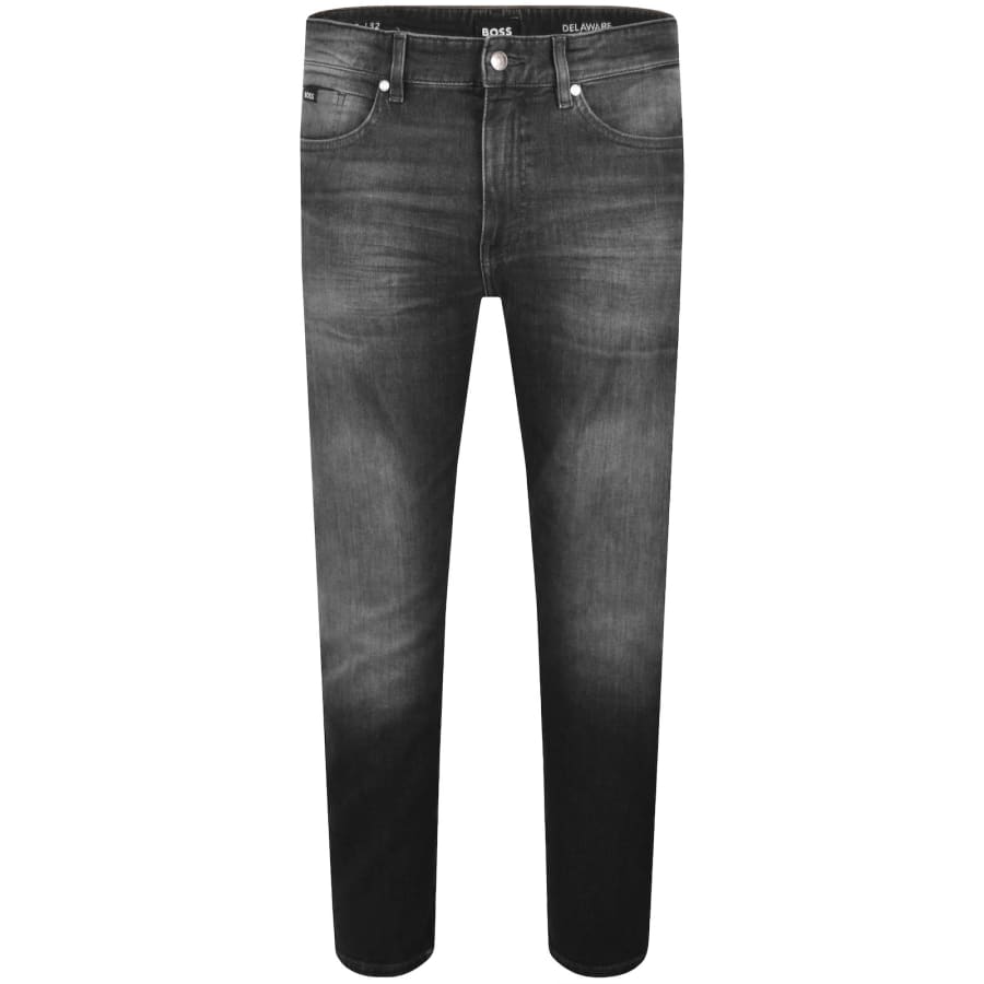 Image number 2 for BOSS Delaware Slim Fit Jeans Grey