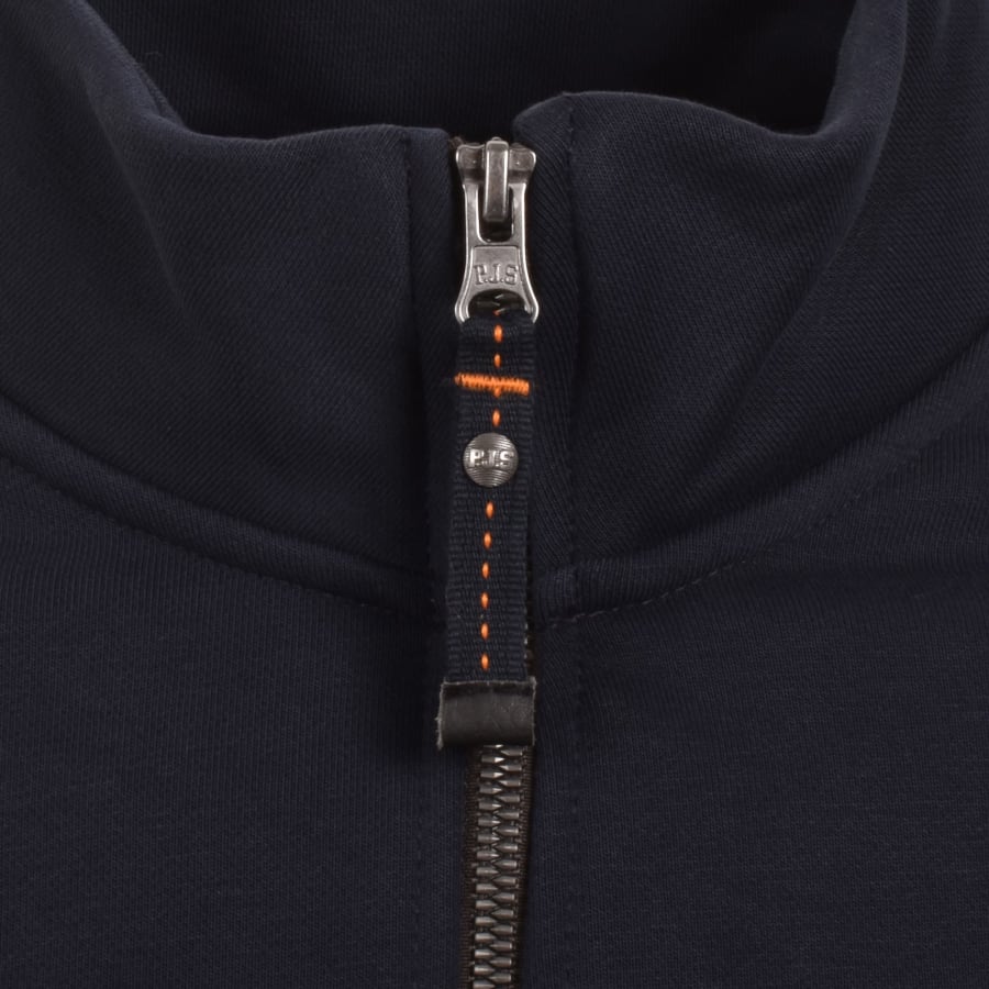 Image number 5 for Parajumpers Broad Peak Zip Sweatshirt Navy
