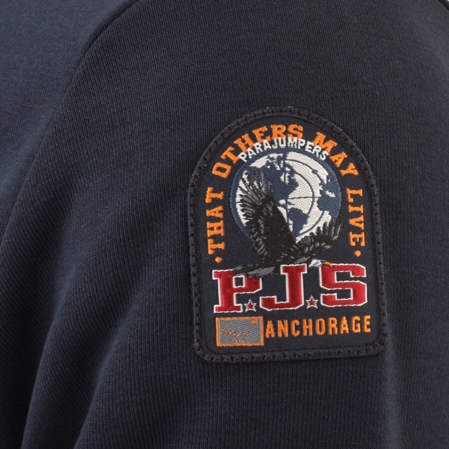 Image number 4 for Parajumpers K2 Sweatshirt Navy