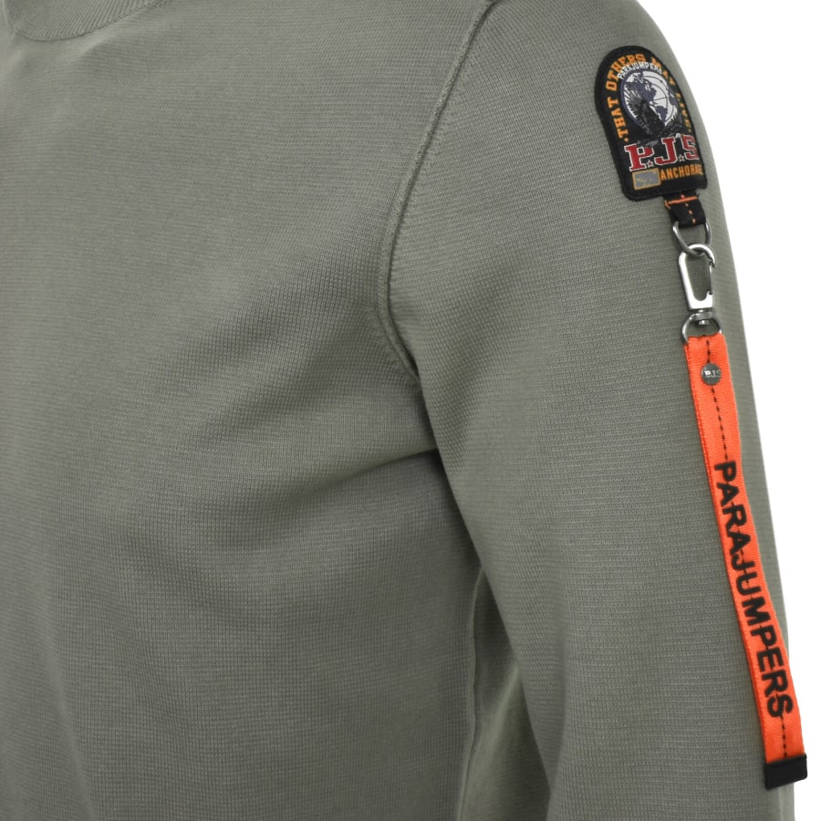 Image number 5 for Parajumpers Basic Braw Sweatshirt Grey