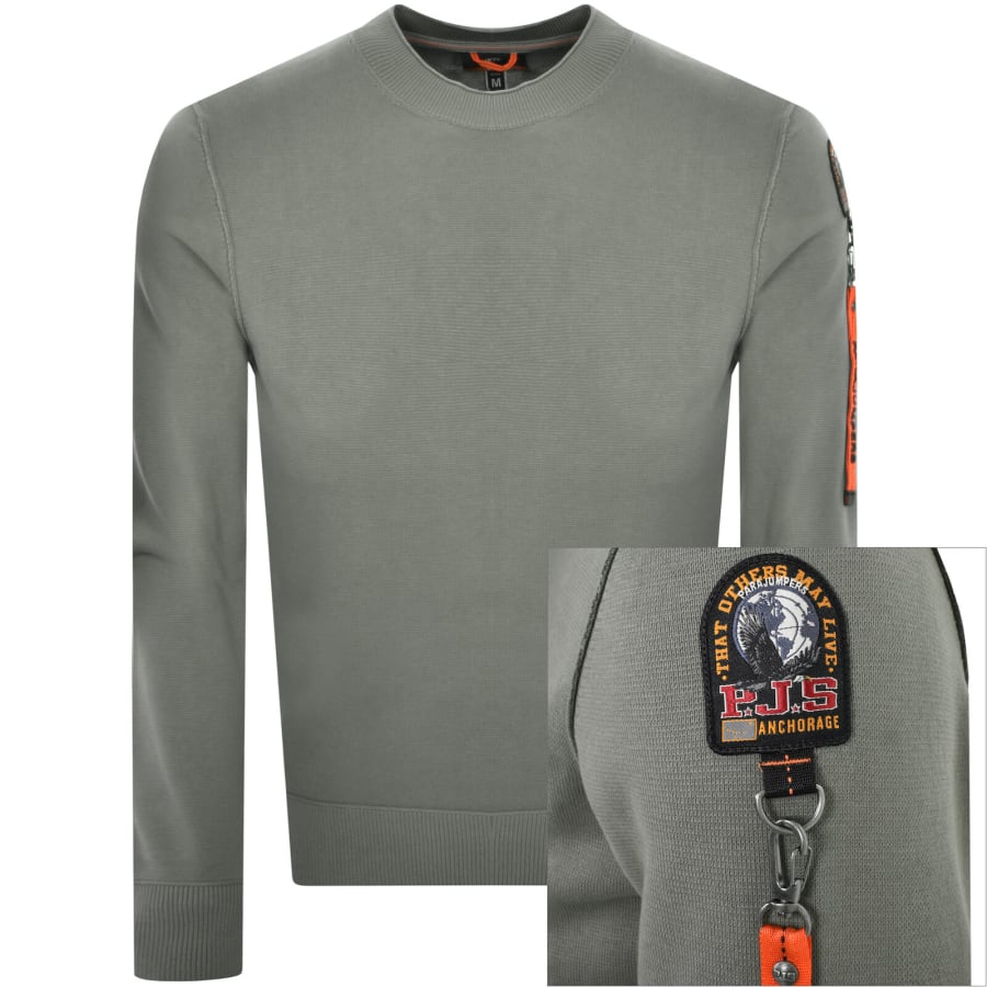 Image number 1 for Parajumpers Basic Braw Sweatshirt Grey