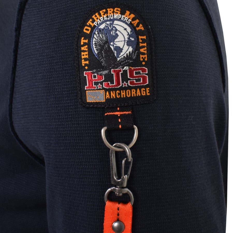 Image number 5 for Parajumpers Basic Braw Sweatshirt Navy