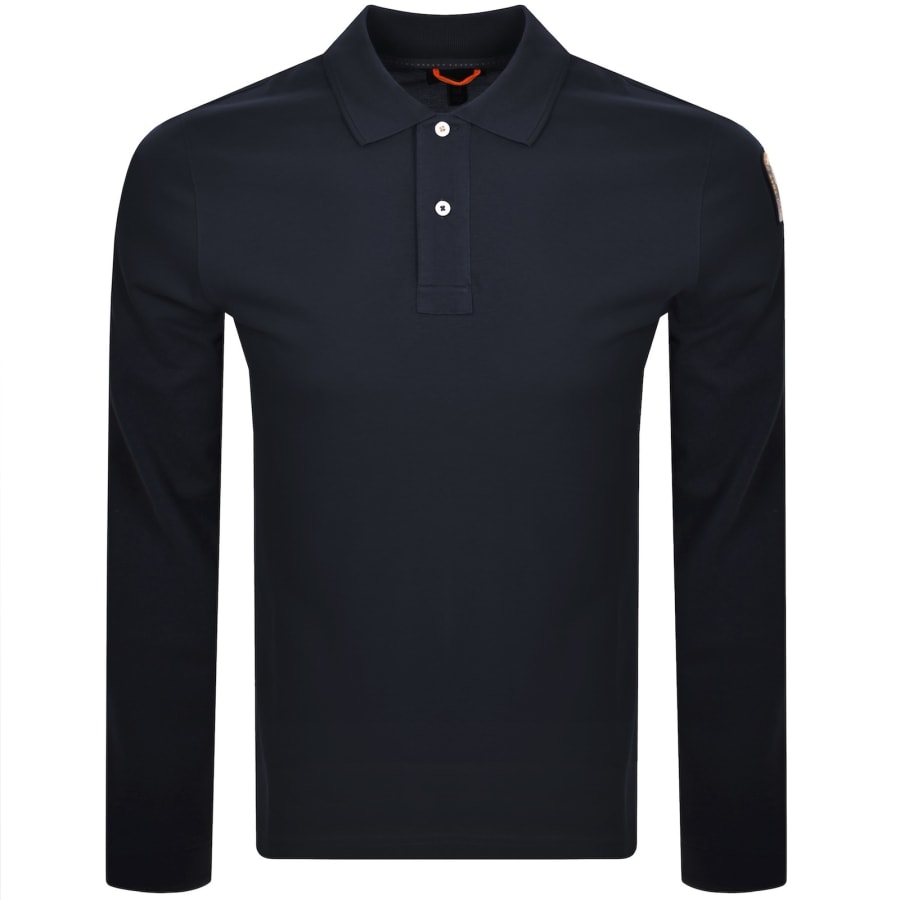 Image number 2 for Parajumpers Oberon Polo T Shirt Navy