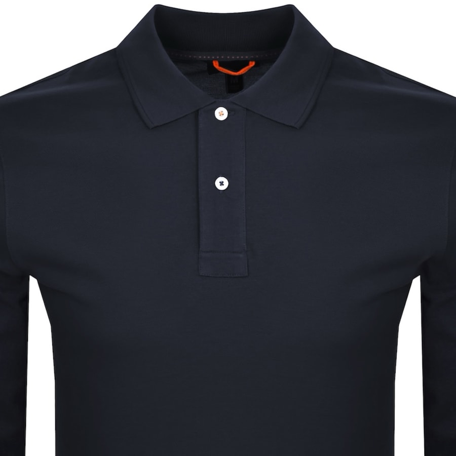 Image number 3 for Parajumpers Oberon Polo T Shirt Navy