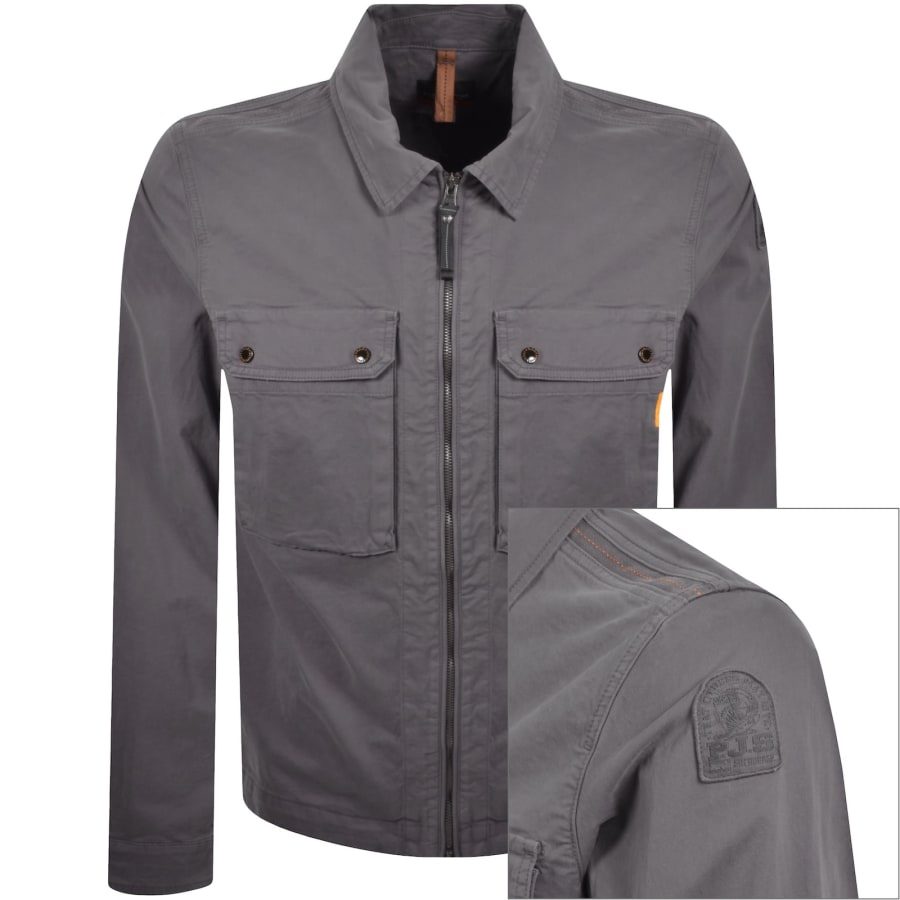 Image number 1 for Parajumpers Tel Overshirt Grey