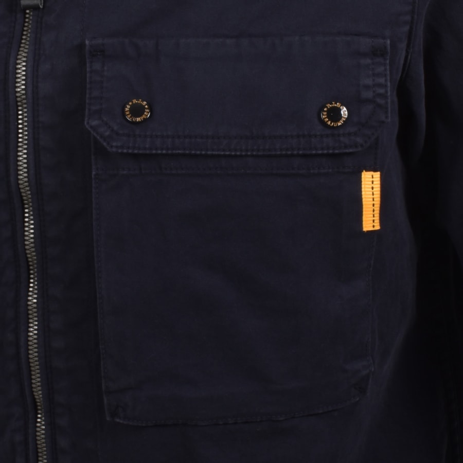 Image number 4 for Parajumpers Tel Overshirt Navy