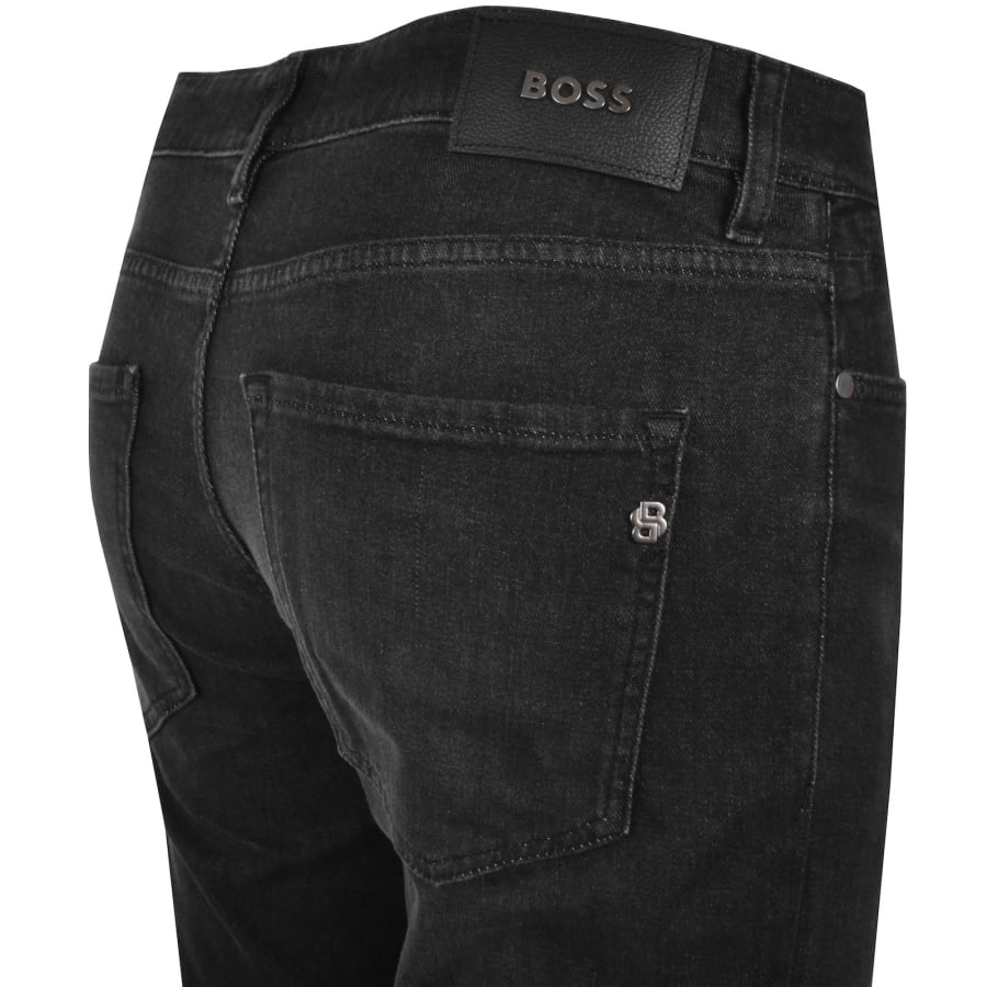 Image number 4 for BOSS H Delaware Slim Fit Jeans Black