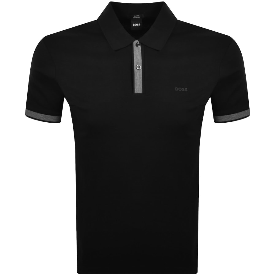 Image number 1 for BOSS H Phillipson 200 Polo T Shirt Black
