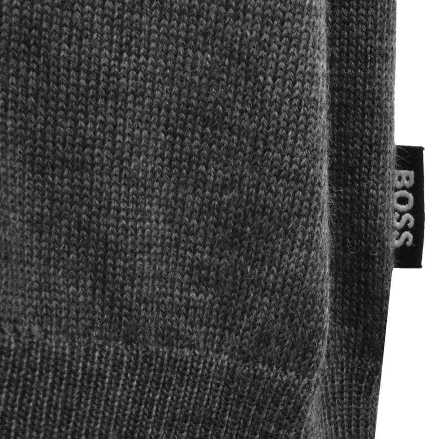 Image number 4 for BOSS Ebenji Knit Jumper Grey
