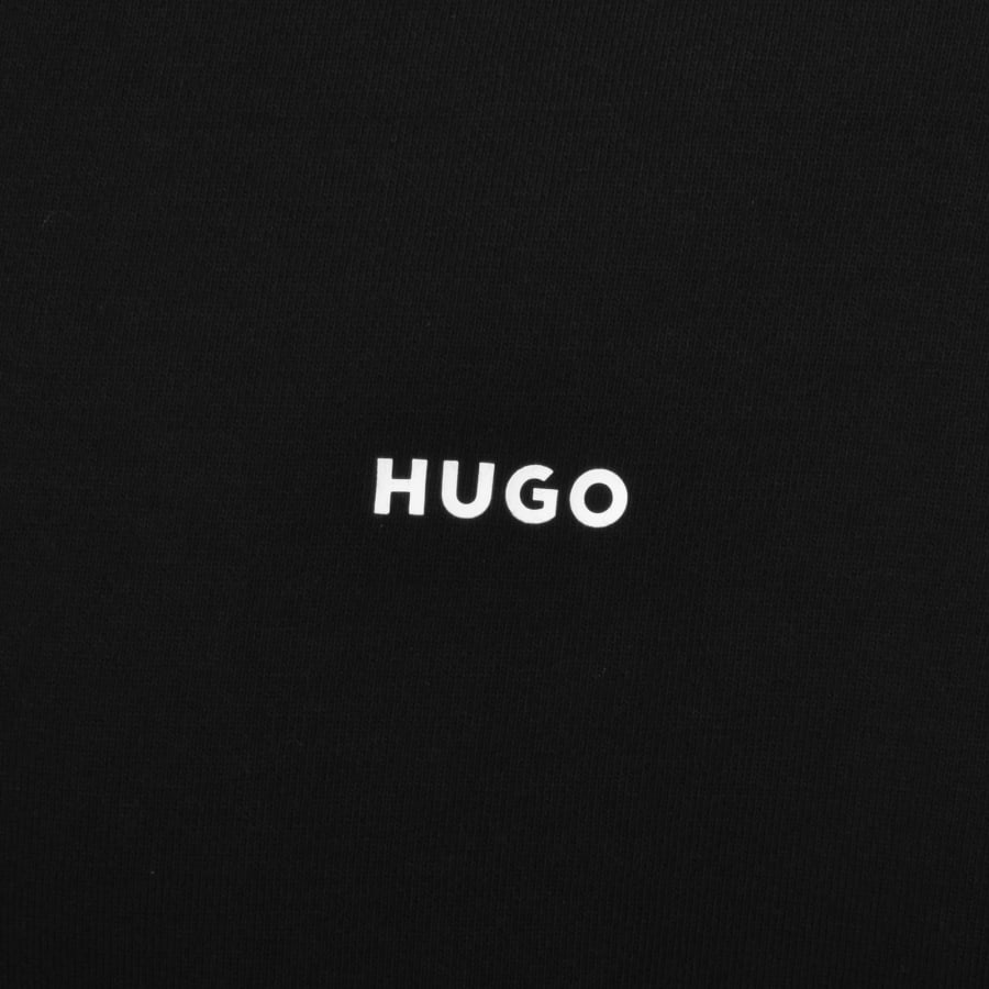 Image number 3 for HUGO Dapo Full Zip Hoodie Black