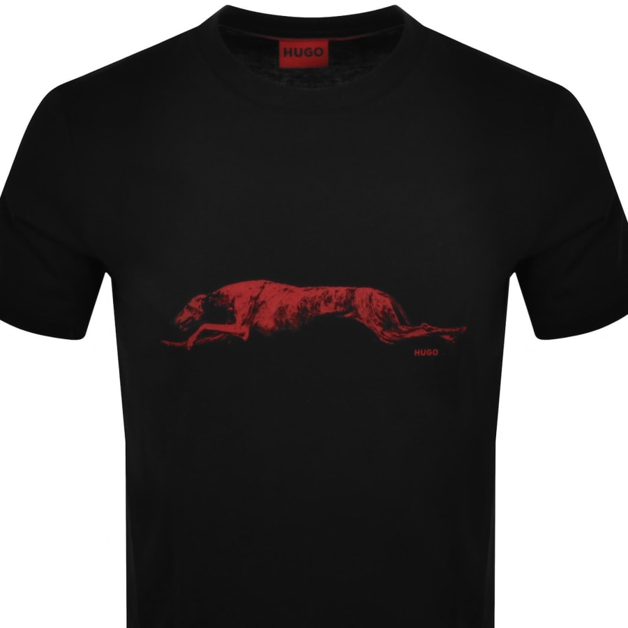 Image number 2 for HUGO Didug T Shirt Black
