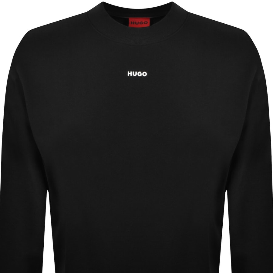 Image number 2 for HUGO Dapocrew Relaxed Fit Sweatshirt Black
