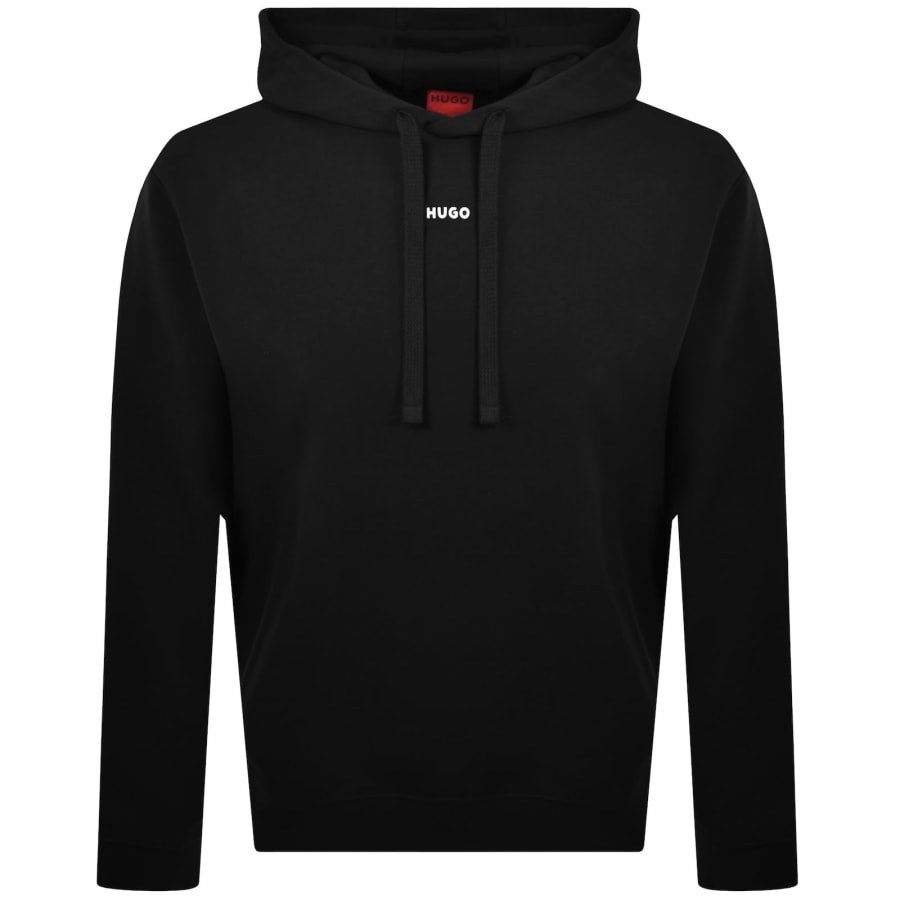Image number 1 for HUGO Dapo Hoodie Black