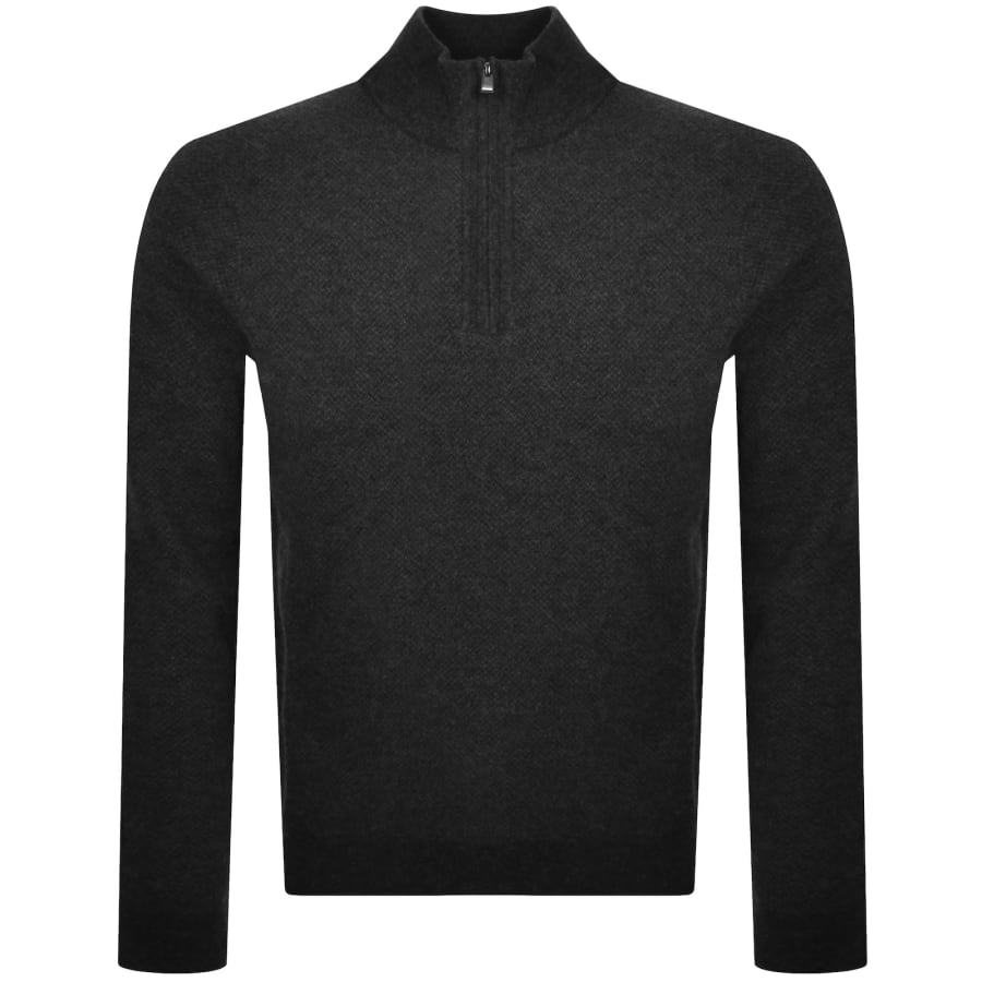Image number 1 for BOSS Hettore Knit Jumper Black