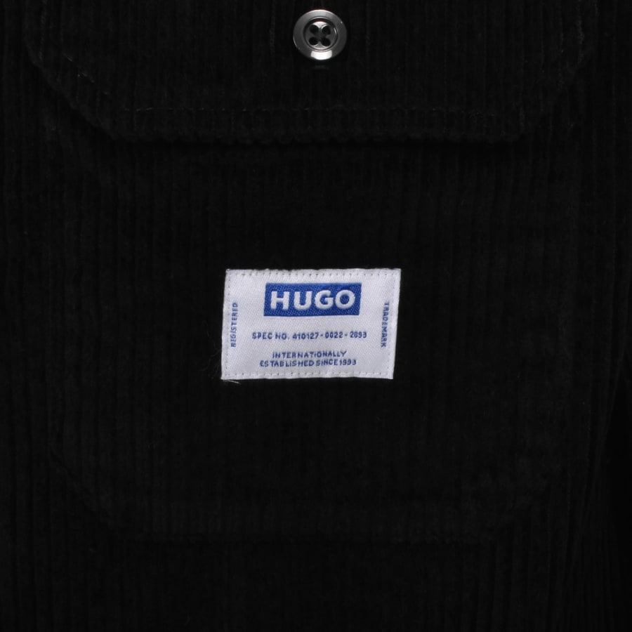 Image number 3 for HUGO Blue Ekynone Oversized Shirt Black