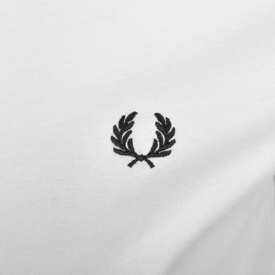 Image number 3 for Fred Perry Twin Tipped T Shirt White