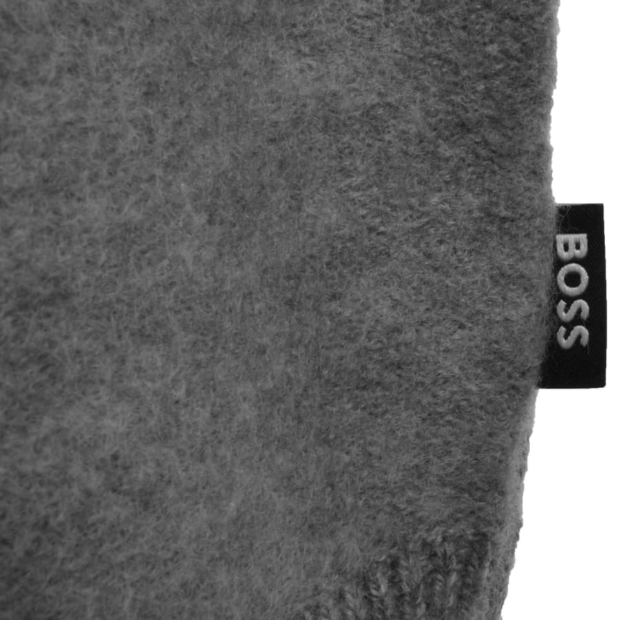 Image number 3 for BOSS Hero Knit Jumper Grey