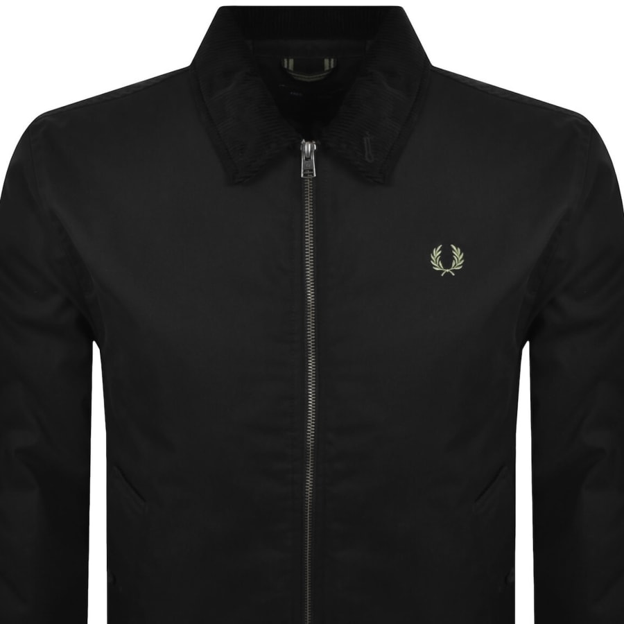 Image number 2 for Fred Perry Caban Jacket Black