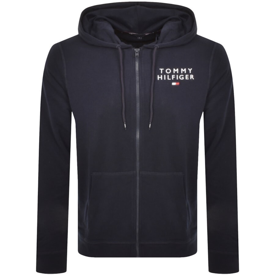Image number 1 for Tommy Hilfiger Full Zip Hoodie Navy