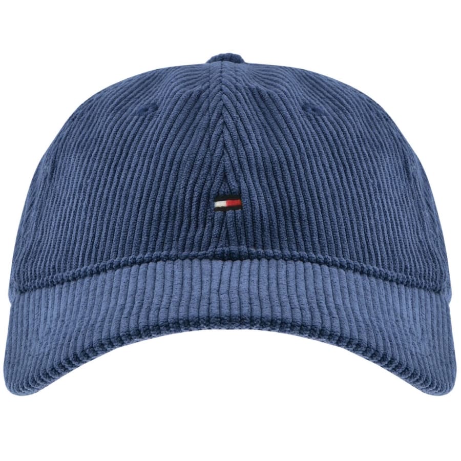 Image number 1 for Tommy Hilfiger Corduroy Cap Preppy Navy