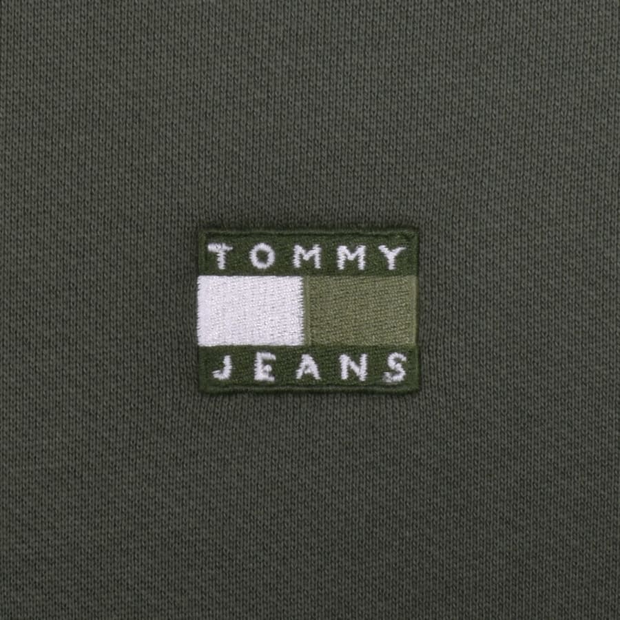 Image number 3 for Tommy Jeans Logo Sweatshirt Green