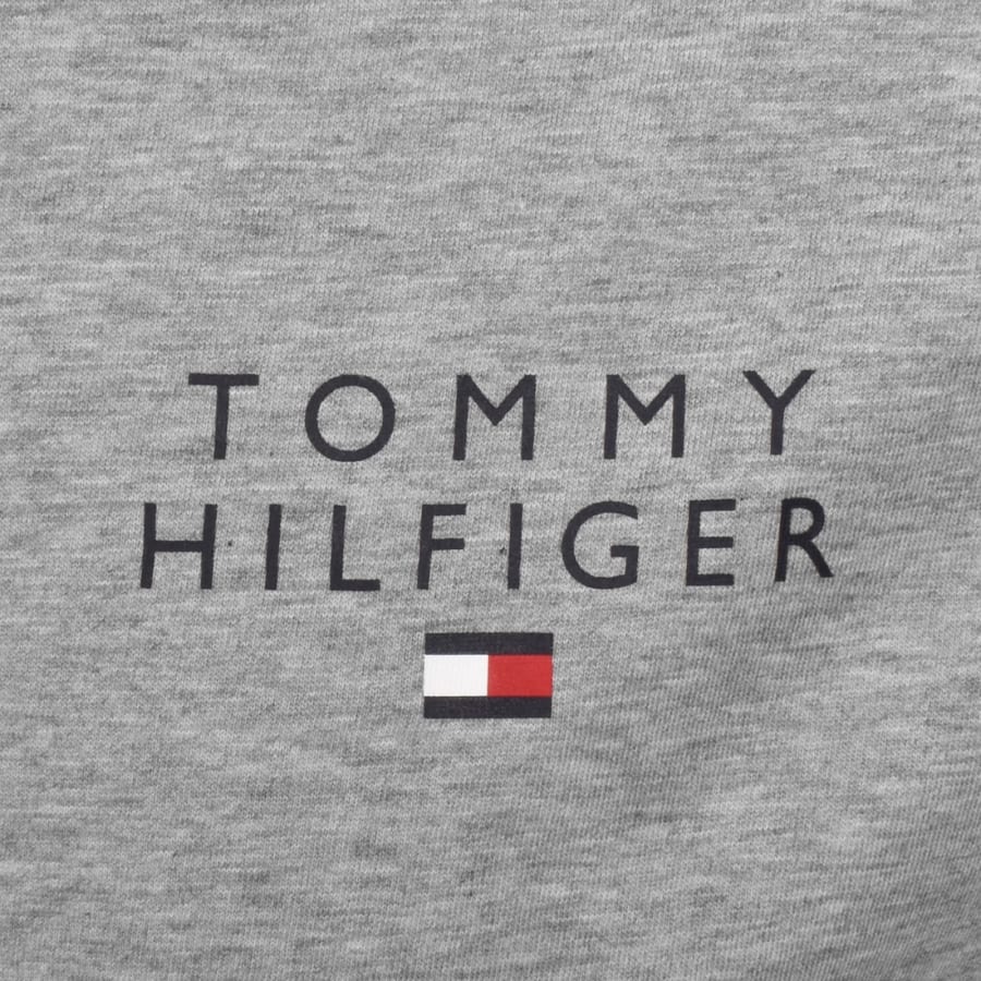 Image number 3 for Tommy Hilfiger Logo T Shirt Grey