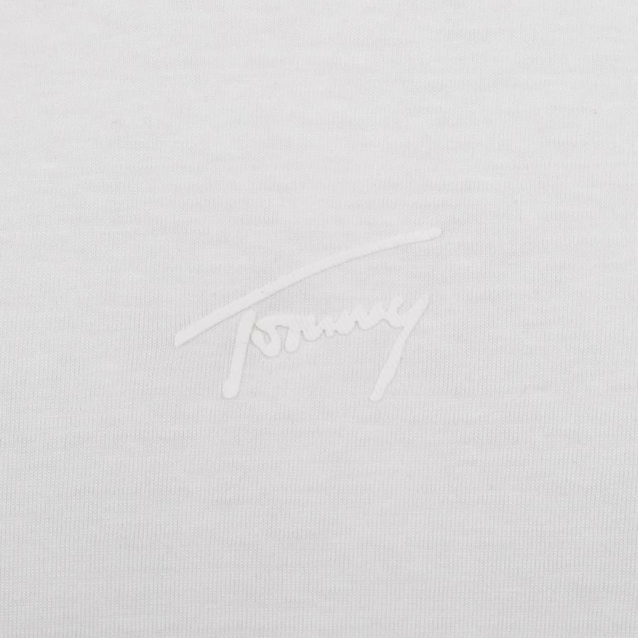 Image number 3 for Tommy Jeans Logo T Shirt White