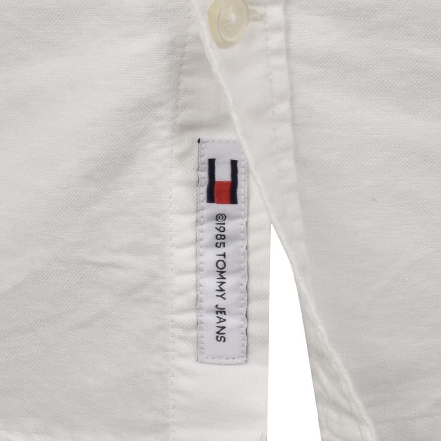 Image number 4 for Tommy Jeans Long Sleeved Shirt White
