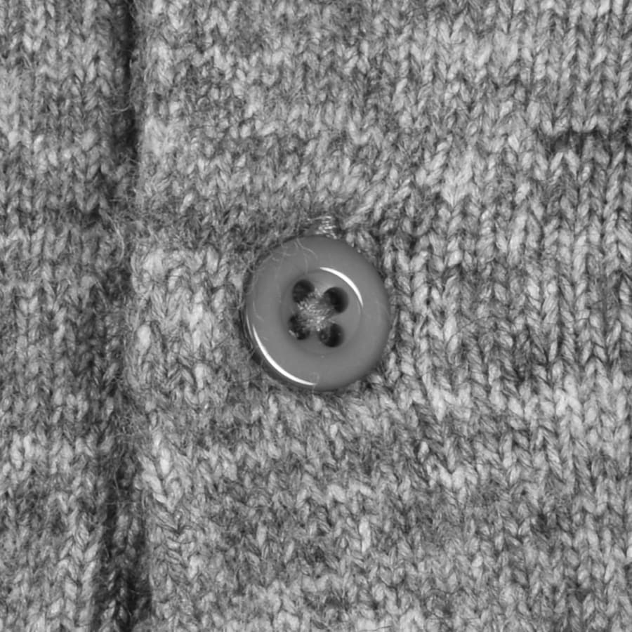 Image number 4 for Luke 1977 Duitama Knit Polo Mid Marl Grey