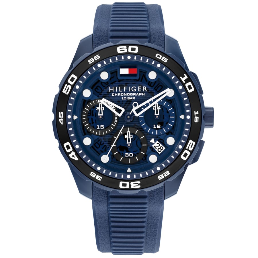 Image number 1 for Tommy Hilfiger Regatta Blue Dial Watch Blue