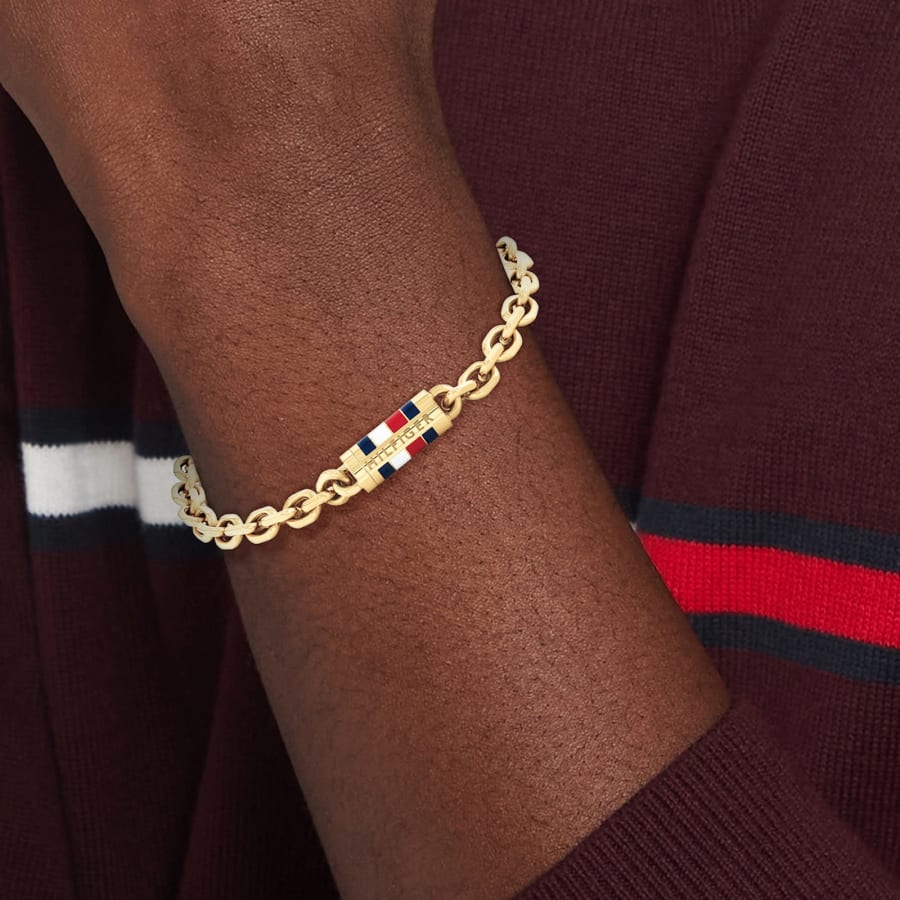Image number 3 for Tommy Hilfiger Bruce Bracelet Gold